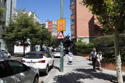Calle de La Merced en el barrio de la Circular. J.M. LOSTAU