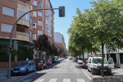 Calle de La Merced en el barrio de la Circular. J.M. LOSTAU
