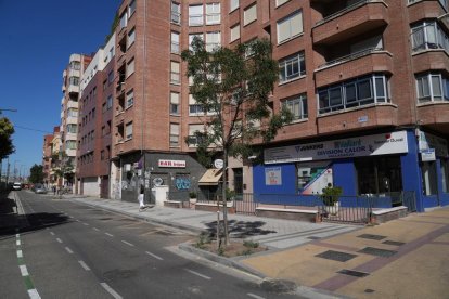 Calle Estación en el barrio de la Circular. J.M. LOSTAU
