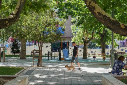 Plaza Circular en el barrio de la Circular. J.M. LOSTAU