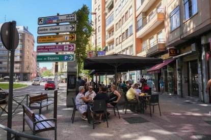 Plaza Circular en el barrio de la Circular. J.M. LOSTAU
