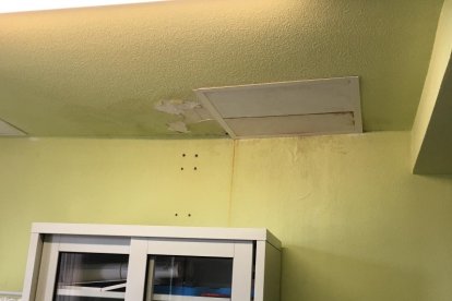 Estado del Centro de Especialidades de Arturo Eyries que denuncia Satse Valladolid. -SATSE