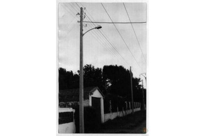 Entrada a un chalet del Pinar de Antequera en los años 70.- ARCHIVO MUNICIPAL VALLADOLID