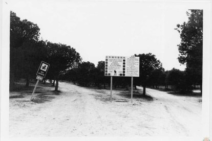 Circuito deportivo del Pinar de Antequera en 1983.- ARCHIVO AYUNTAMIENTO VALLADOLID