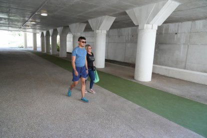 Paso peatonal de Panaderos.-J. M. LOSTAU