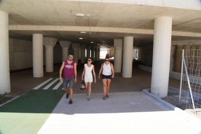 Paso peatonal de Panaderos.-J. M. LOSTAU