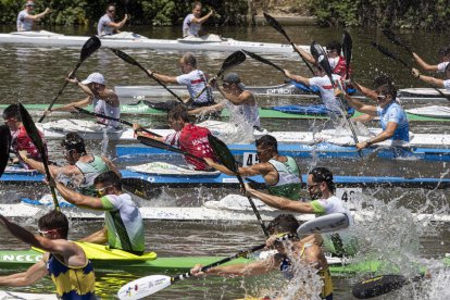 Salida de la Regata Internacional de K-4.  / PHOTOGENIC