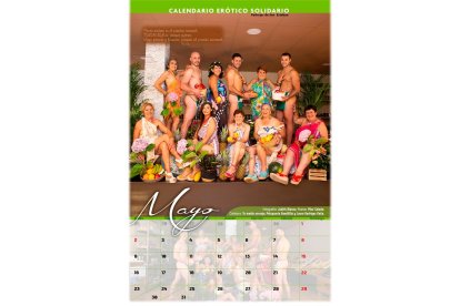 Calendario benéfico Pedrajas. MAYO - EM