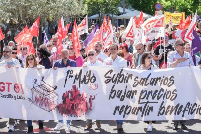 Manifestación del Primero de Mayo en Valladolid. ICAL