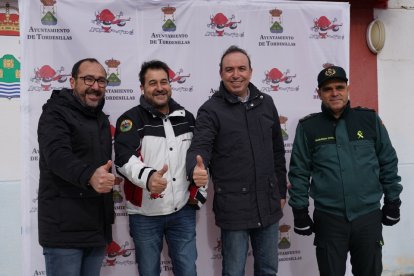 Visita institucional en la jornada de jueves en Motauros. / E.M.