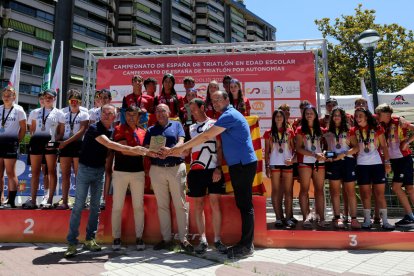Campeonato de España de Triatlón por Autonomías y CESA en Valladolid. / M. ÁLVAREZ