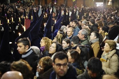 Procesión del encuentro el Martes Santo en Valladolid. J.M. LOSTAU