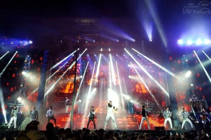 Imagen de archivo de un espectáculo de París de Noia.- E. M.