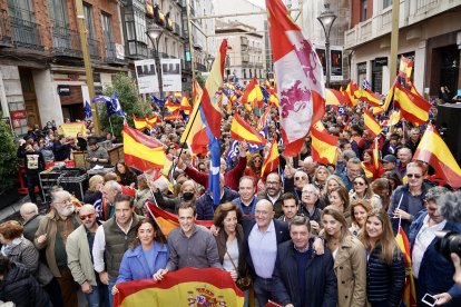 Concentración en Valladolid contra la amnistía.- ICAL