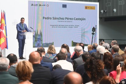 Intervención del presidente del Gobierno, Pedro Sánchez.- ICAL