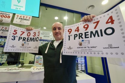 La Rana de Oro de Río Shopping celebra el primer y tercer premio de la Lotería de El Niño. PHOTOGENIC