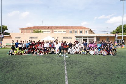 Exhibición previa a la II edición del Torneo de Jugger de Fiestas de Valladolid. -ICAL
