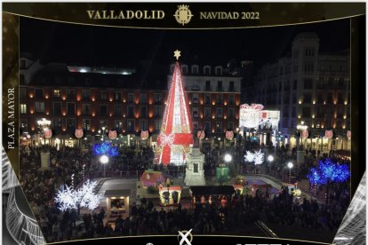 Vista general de la Plaza Mayor. / TWITTER