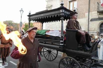 09 10 20 57 Valladolid rinde honores en un funeral al príncipe irlandés Red Hugh O'Donnell.-J. M. LOSTAU
