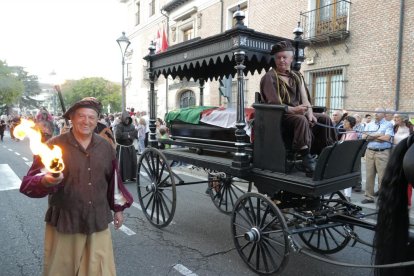 Valladolid rinde honores en un funeral al príncipe irlandés Red Hugh O'Donnell.-J. M. LOSTAU