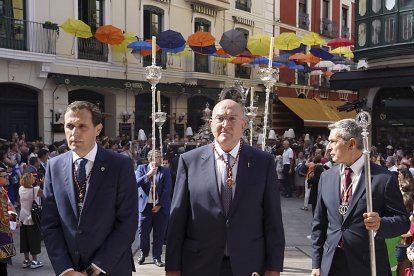 Procesión y misa solemne en honor a Nuestra Señora de San Lorenzo, patrona de Valladolid. ICAL