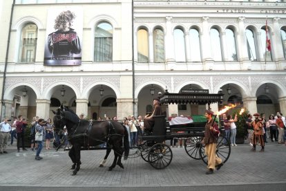 Valladolid rinde honores en un funeral al príncipe irlandés Red Hugh O'Donnell.-J. M. LOSTAU