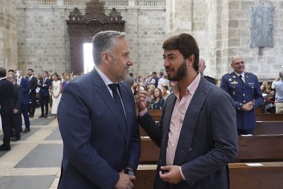 Procesión y misa solemne en honor a Nuestra Señora de San Lorenzo, patrona de Valladolid. ICAL