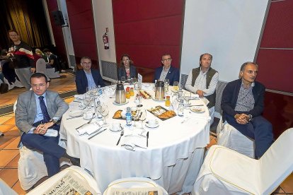 Luis Cuadrillero, Manuel José Perucho, Sara Gil, José Antonio García, Juan Ramón Alonso y Carlos Garrachón.