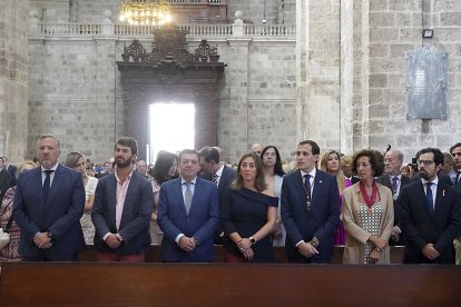 Procesión y misa solemne en honor a Nuestra Señora de San Lorenzo, patrona de Valladolid. ICAL