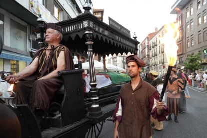 Valladolid rinde honores en un funeral al príncipe irlandés Red Hugh O'Donnell.-J. M. LOSTAU