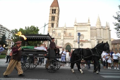 Valladolid rinde honores en un funeral al príncipe irlandés Red Hugh O'Donnell.-J. M. LOSTAU