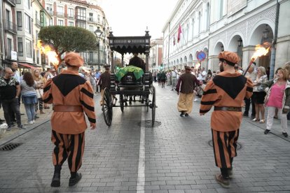 Valladolid rinde honores en un funeral al príncipe irlandés Red Hugh O'Donnell.-J. M. LOSTAU