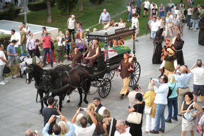Valladolid rinde honores en un funeral al príncipe irlandés Red Hugh O'Donnell.-J. M. LOSTAU