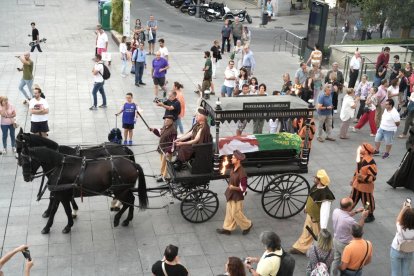 Valladolid rinde honores en un funeral al príncipe irlandés Red Hugh O'Donnell.-J. M. LOSTAU