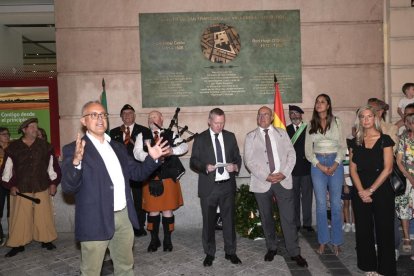 Valladolid rinde honores en un funeral al príncipe irlandés Red Hugh O'Donnell.-J. M. LOSTAU