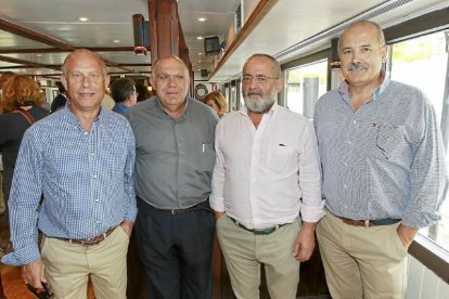 Fernando Calleja, Ramón G. Guardado, Ricardo Longarela y Ángel Huedo