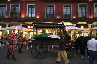 Valladolid rinde honores en un funeral al príncipe irlandés Red Hugh O'Donnell.-J. M. LOSTAU