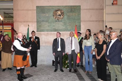 Valladolid rinde honores en un funeral al príncipe irlandés Red Hugh O'Donnell.-J. M. LOSTAU