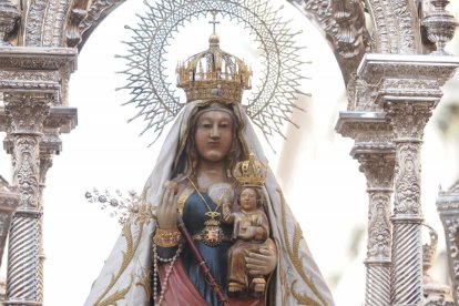Procesión y misa solemne en honor a Nuestra Señora de San Lorenzo, patrona de Valladolid. PHOTOGENIC