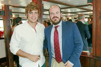 Pablo Lázaro y Fernando Pinedo. (Seguros Santalucía)