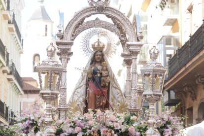 Procesión y misa solemne en honor a Nuestra Señora de San Lorenzo, patrona de Valladolid. PHOTOGENIC
