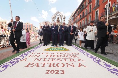 Procesión y misa solemne en honor a Nuestra Señora de San Lorenzo, patrona de Valladolid. PHOTOGENIC