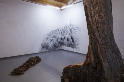 Detalle del trabajo de Julián Valle. | NÉXODOS