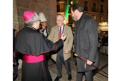 Pregón de la Semana Santa de Valladolid a cargo de Francisco Fonseca Morillo con la asistencia del alcalde, Óscar Puente, y distintos miembros de la Corporación Municipal. -PHOTOGENIC