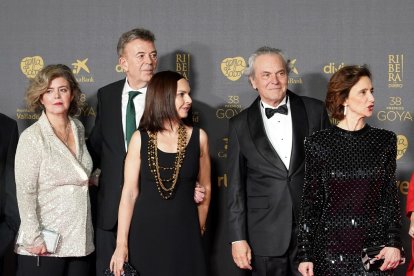 Alfombra roja de la 38 edición de los Premios Goya. -ICAL