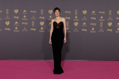 Elena Anaya en la alfombra roja de la 38 edición de los Premios Goya. -PREMIOS GOYA