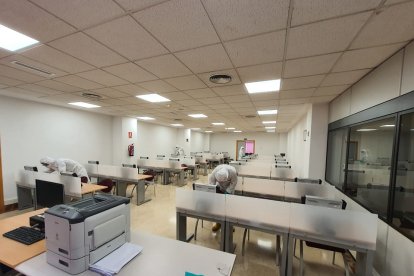 UME desinfecta la DGT