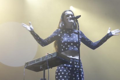 Concierto de Amaia en las fiestas de Valladolid. PHOTOGENIC