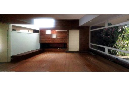 Estancia interior de la vivienda con mayor grado de protección.- A.V.