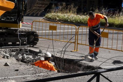 Obras del Paseo Zorrilla.- PHOTOGENIC